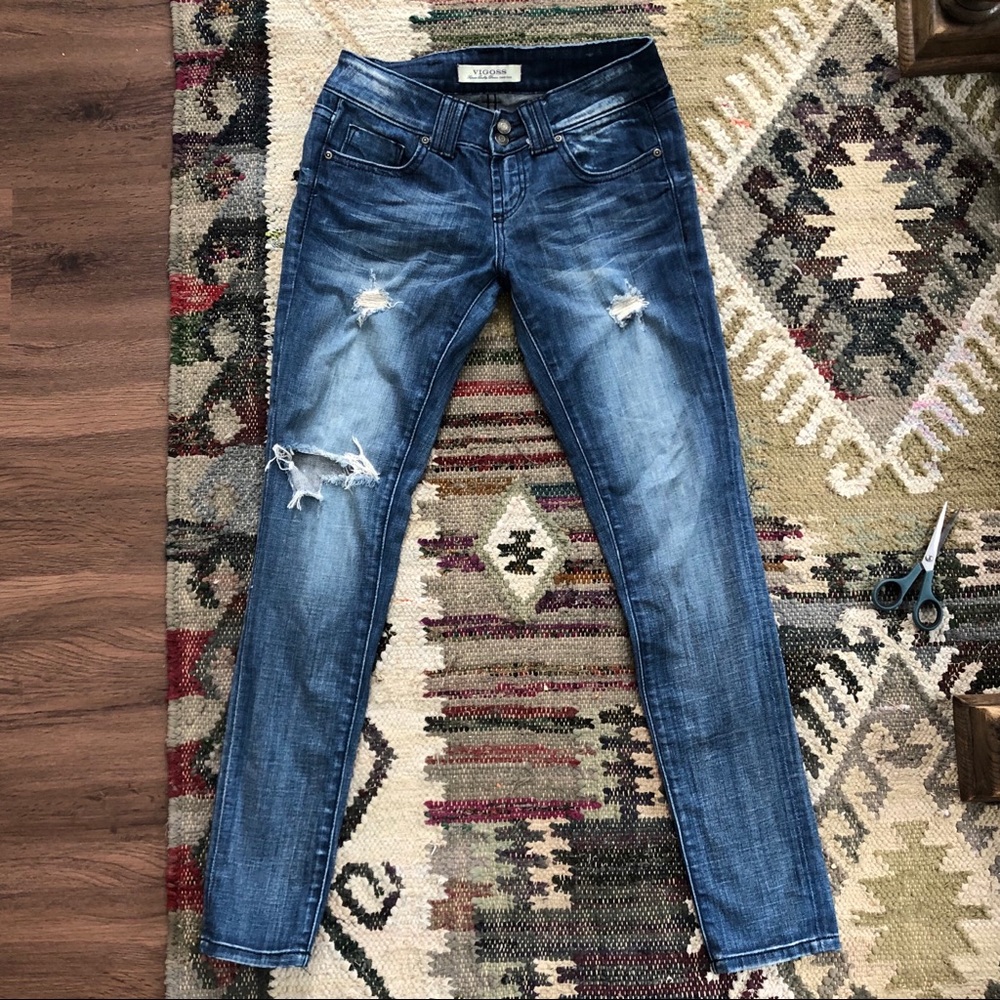 Vigoss skinny jeans size 1 EUC